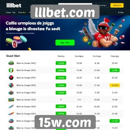 Comparação de lllbet.com com outras plataformas de jogos
